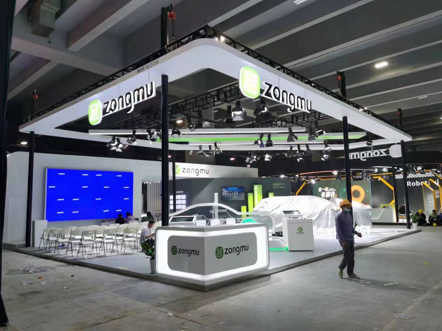 西安国际汽车（新能源）展览会西安展台搭建